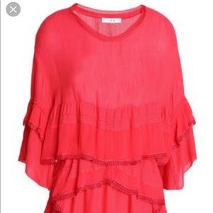 IRO Cecilia Tiered Ruffle Dress • Size 36